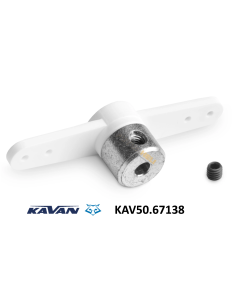 Bras de roue avant double directionnelle avion (x2) KAV50.67138 futurheli
