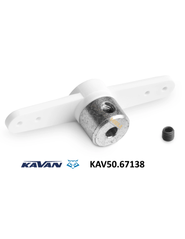 Bras de roue avant double directionnelle avion (x2) KAV50.67138 futurheli