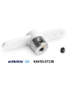 Bras de roue avant double directionnelle avion (x2) KAV50.67138 futurheli