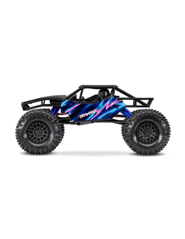 Traxxas TXC-4M Crawler extreme brushless vue de coté Futurheli