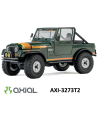 SCX30 Jeep CJ-7 4WD Complète 1/30 ème futurheli Verte AXI-3273T2 .