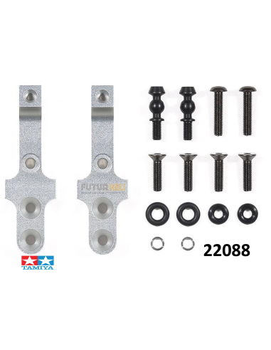 Tamiya 22088 supports d'amortisseurs alu BB01 BB02 futurheli distribution Tamiya