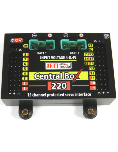 Futurhel Jeti Box 220 Jeti + 2x Rssat 2 + interrupteur RC