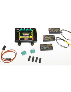 Futurhel Jeti Box 220 Jeti + 2x Rssat 2 + interrupteur RC 2