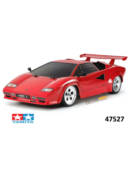 Futurheli Tamiya 47527 Lamborghini Countach 5000S TT-02 1/10
