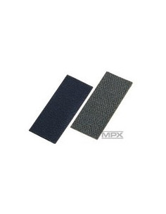 683112 Bande velcro ( rouge )  25x60mm par 5 Multiplex