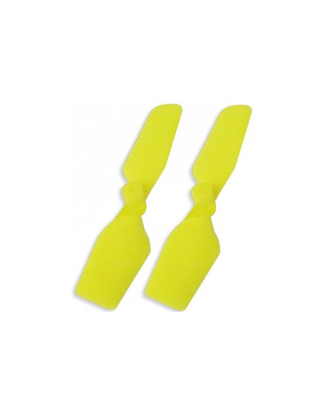 Helice anticouple KBDD Neon Jaune Blade MCPX