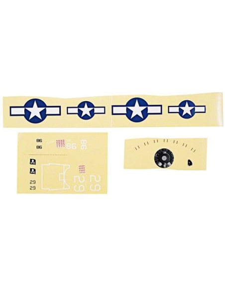 PKZU1602 planche déco UM F4U corsair  Parkzone