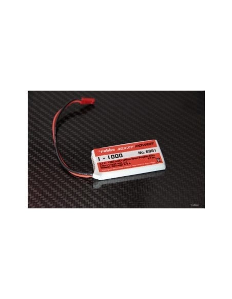 Lipo  1000 mAh 1S Roxxy Power Robbe