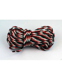 Cable Futaba torsadé 0,30mm² 5M