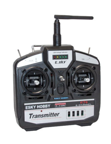 Ecureuil TRIPALES 2.4GHz RTF+ valise de E-SKY