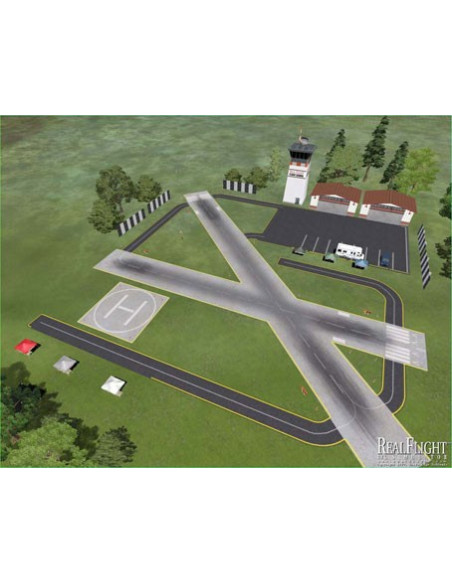 Real Flight G6 helico mode2 ( livré avec radio)