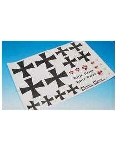Planche Autocollants Cocarde Allemand
