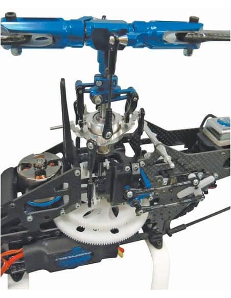 Embla 450 flybarless Hirobo