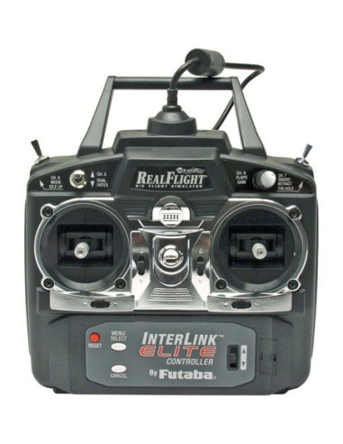 Real Flight G6 helico mode2 ( livré avec radio)