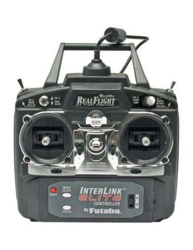 Real Flight G6 helico mode2 ( livré avec radio)