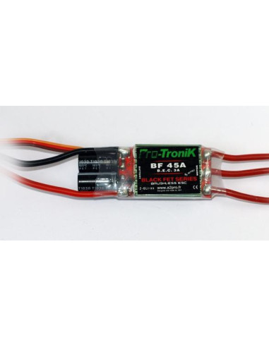 ESC  45A U-Bec 3A - Black Fet series Pro-Tronik