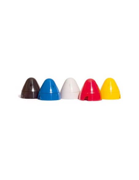 Cone plastique Blanc 50 mm