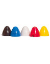 Cone plastique Blanc 50 mm