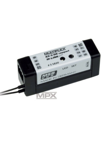 55820 Récepteur RX 9 DR Compact M-link 2.4 ghz Multiplex