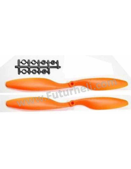 Helice 10 x 4.5 Propulsive  Orange  x 2  Slow Fly