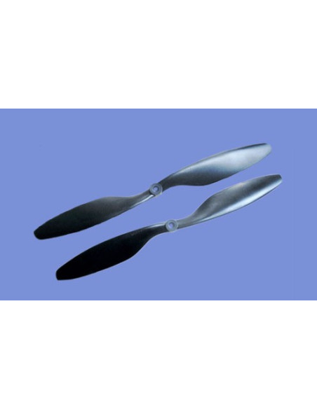 Helice 12 x 4.5 Carbone Slow flyer livré par 2