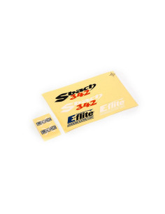 EFLU4165 Planche d'autocollants UMX Sbach 342 E-flite