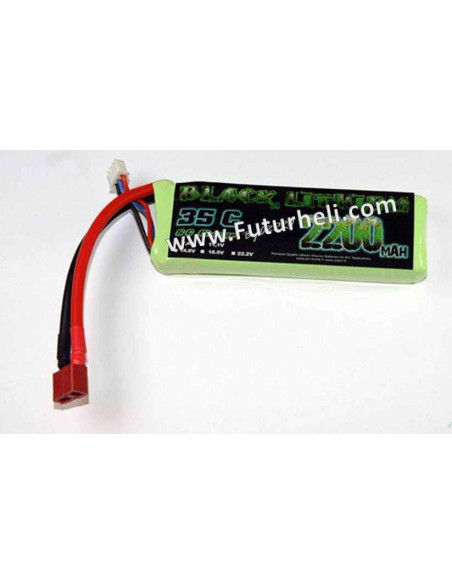 Lipo 4400 mAh 35c 14.8V Black lithium