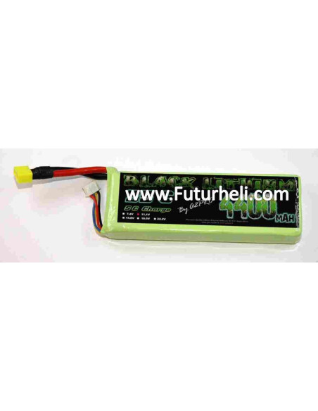 Lipo 4400 mAh 35C  3S 11.1 v  Black Lithium