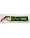 Lipo 2650 mAh  2S  7.4 v 35C Black Lithium