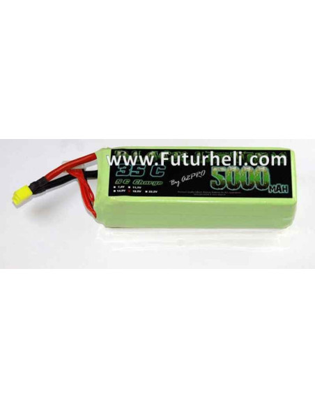 Lipo 5000 mAh 5S 35C 18.5v Black lithium