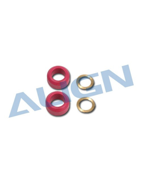 H55055 Damper Rubber 60 rouge trex 550 Align