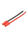 cordon 2.5 mm² avec prise G3.5 femelle soudé Graupner 2970.25
