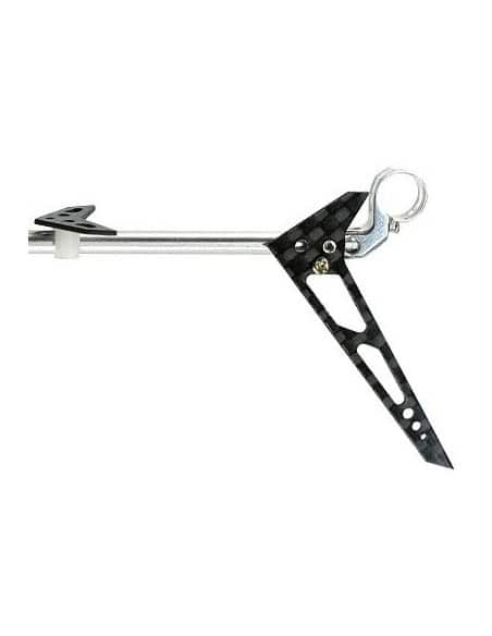 Tube Alu 3 mm Xl + empennage carbone blade MCPX E-flite