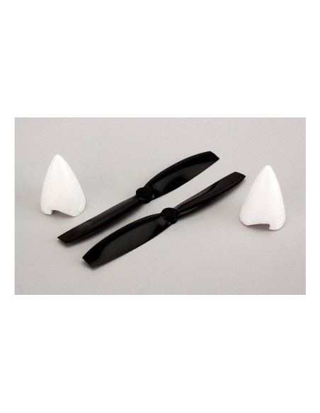 HBZ7707 helice et cone ( x 2 ) Firebird Stratos