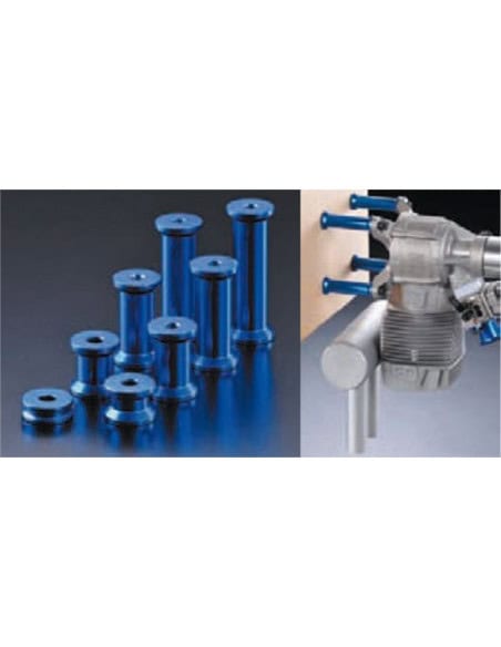 Plots de fixation moteur os GT55 ou GT33 Long 38.1 mm