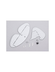 EFLU1125 Empennage avec accessoires UMX Carbon Cub SS E-flite