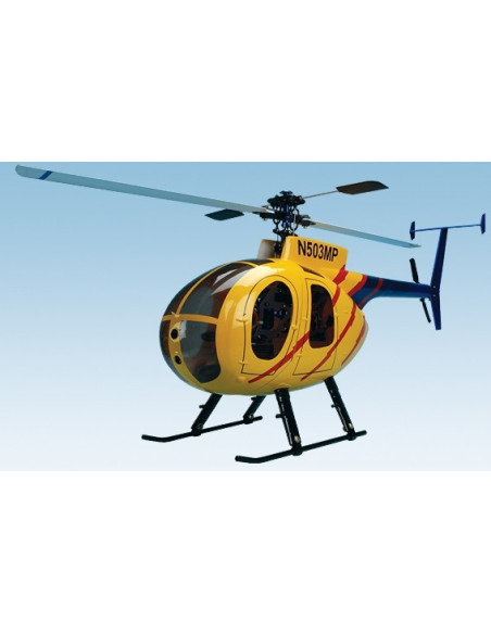 Fuselage hughes 500D pour helico 450  BMI