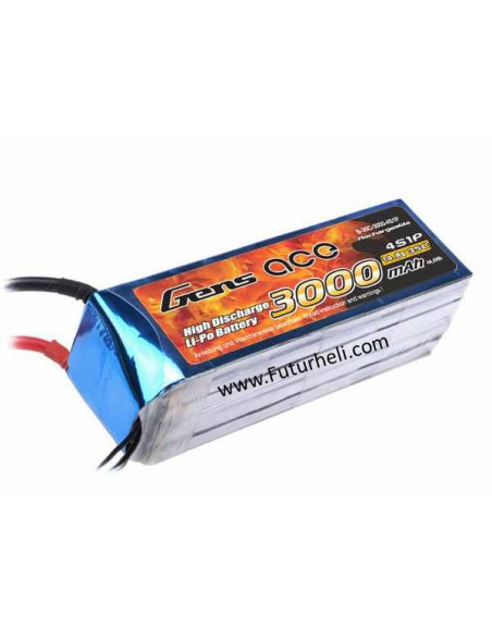 Lipo 3000 mAh 4S 14.8V 35 C Gens Ace