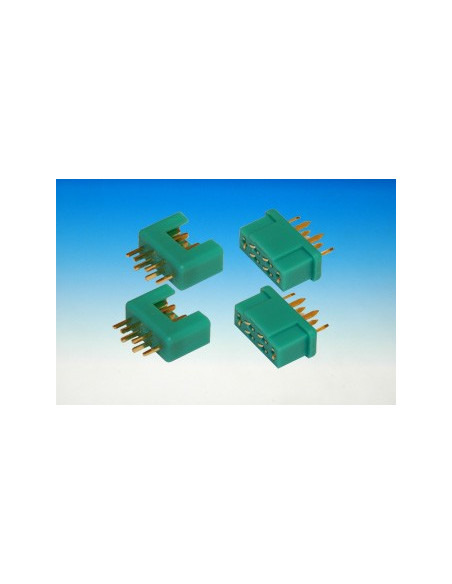 14140 Connecteur Or 6 Poles