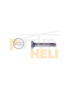 Vis tête cylindrique bombée M2x12 20 pc Graupner 702.12