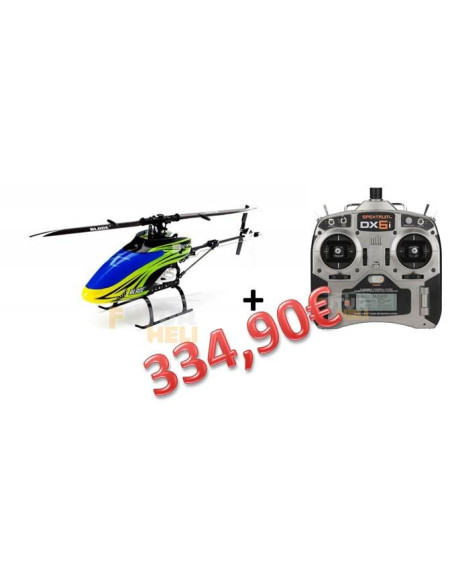 Combo Blade 130x  Radio Spektrum DX6i mode 1