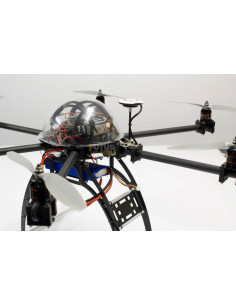 Support GPS DJI  tube carré 12x12
