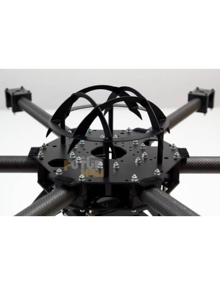 kit chassis 325 mm tube de 21.5 mm Carbone