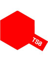 Bombe peinture TS8 rouge Ferrari brillant (teinte authentique) Tamiya 85008