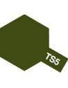 Bombe peinture TS5 vert olive mat Tamiya 85005