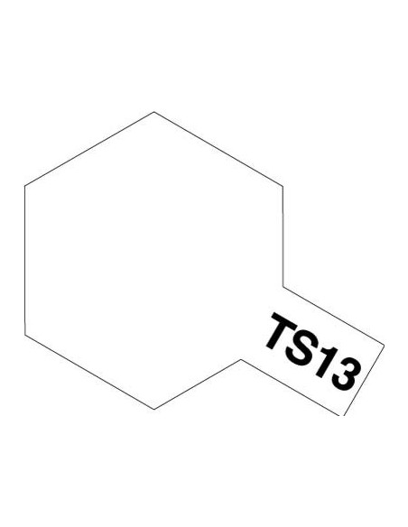 Bombe peinture TS13 vernis transparent brillant Tamiya 85013