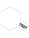 Bombe peinture TS27 blanc mat Tamiya 85027