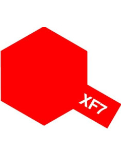 Peinture acrylique XF7 rouge mat (23 ml) Tamiya