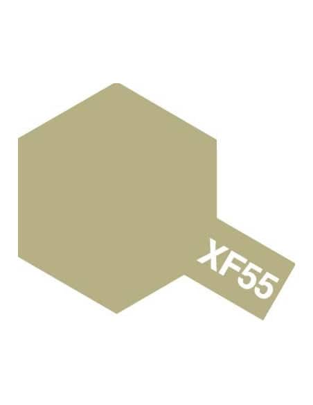 Peinture acrylique XF55 havane mat (23 ml) Tamiya